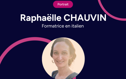 Raphaëlle Chauvin : formatrice en italien à Châtellerault